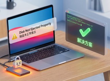 Mac中磁盘没有正常推出的解决方案