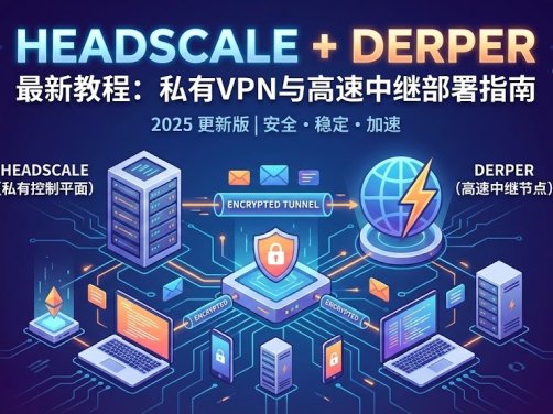 自建 Headscale + DERP 全流程实战记录