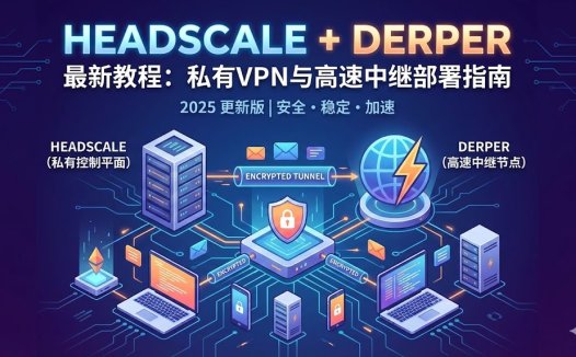 自建 Headscale + DERP 全流程实战记录